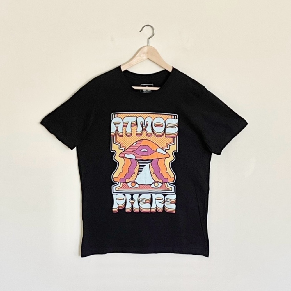 NEW Rhymesayers Atmosphere Perspective Graphic Black T Shirt Adult size Large